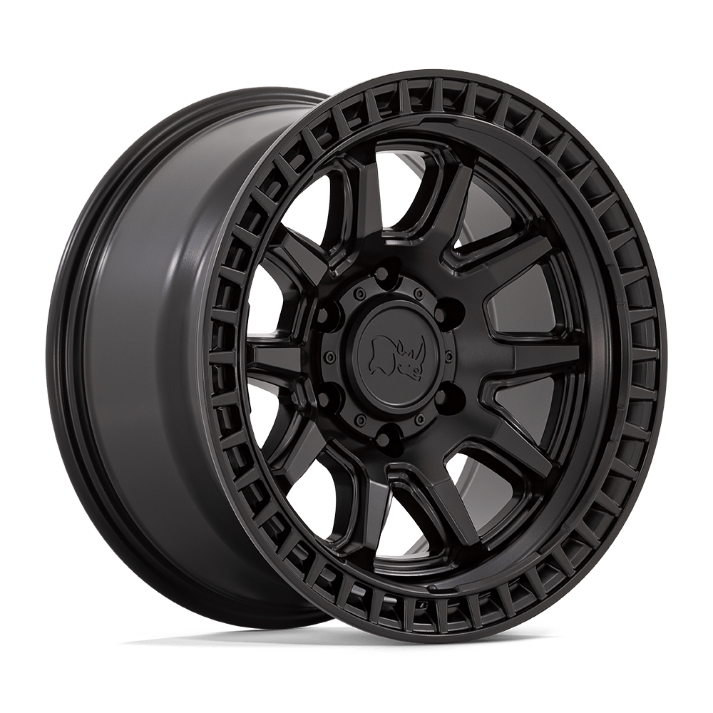 Black Rhino Hard Alloys Calico 17X8.5 6X139.7 +0MM Matte Black
