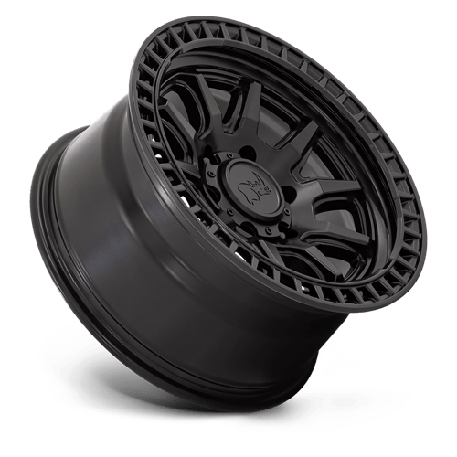 Black Rhino Hard Alloys Calico 17X8.5 5X114.3 +34MM Matte Black