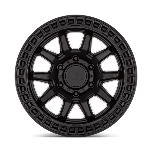 Black Rhino Hard Alloys Calico 17X8.5 5X114.3 +34MM Matte Black