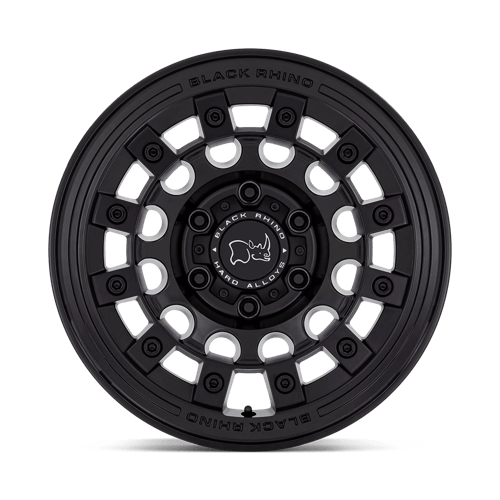 Black Rhino Hard Alloys Fuji 17X9 5X127 -12MM Matte Black