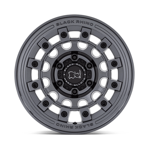 Black Rhino Hard Alloys Fuji 17X8 5X114.3 +30MM Matte Gunmetal