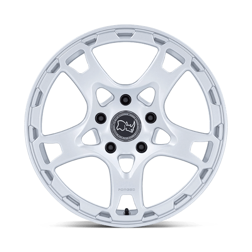 Black Rhino Hard Alloys Klaue 18X8 5X130 +20MM Matte Silver