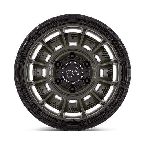 Black Rhino Hard Alloys Legion 20X10 6X139.7 -18MM Olive Drab Green W/ Black Lip