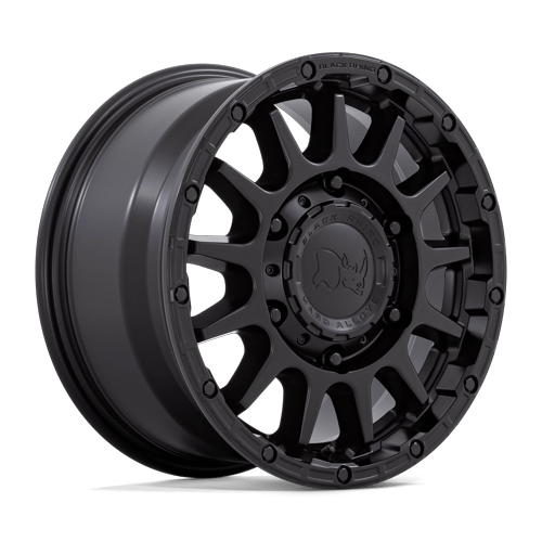 Black Rhino Hard Alloys Sequoia 16X8 6X130 +38MM Matte Black