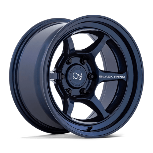 Black Rhino Hard Alloys Shogun 17X8.5 6X139.7 -10MM Gloss Midnight Blue