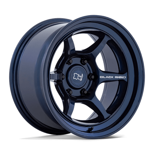 Black Rhino Hard Alloys Shogun 17X8.5 5X127 -10MM Gloss Midnight Blue