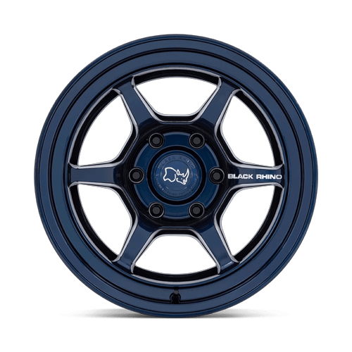 Black Rhino Hard Alloys Shogun 17X8.5 6X139.7 -10MM Gloss Midnight Blue