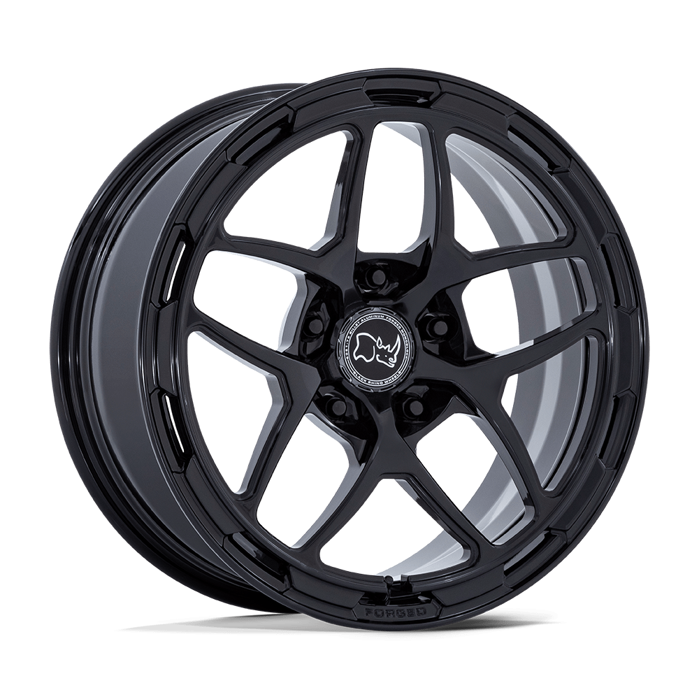Black Rhino Hard Alloys Stallberg 18X8 5X130 +20MM Gloss Black