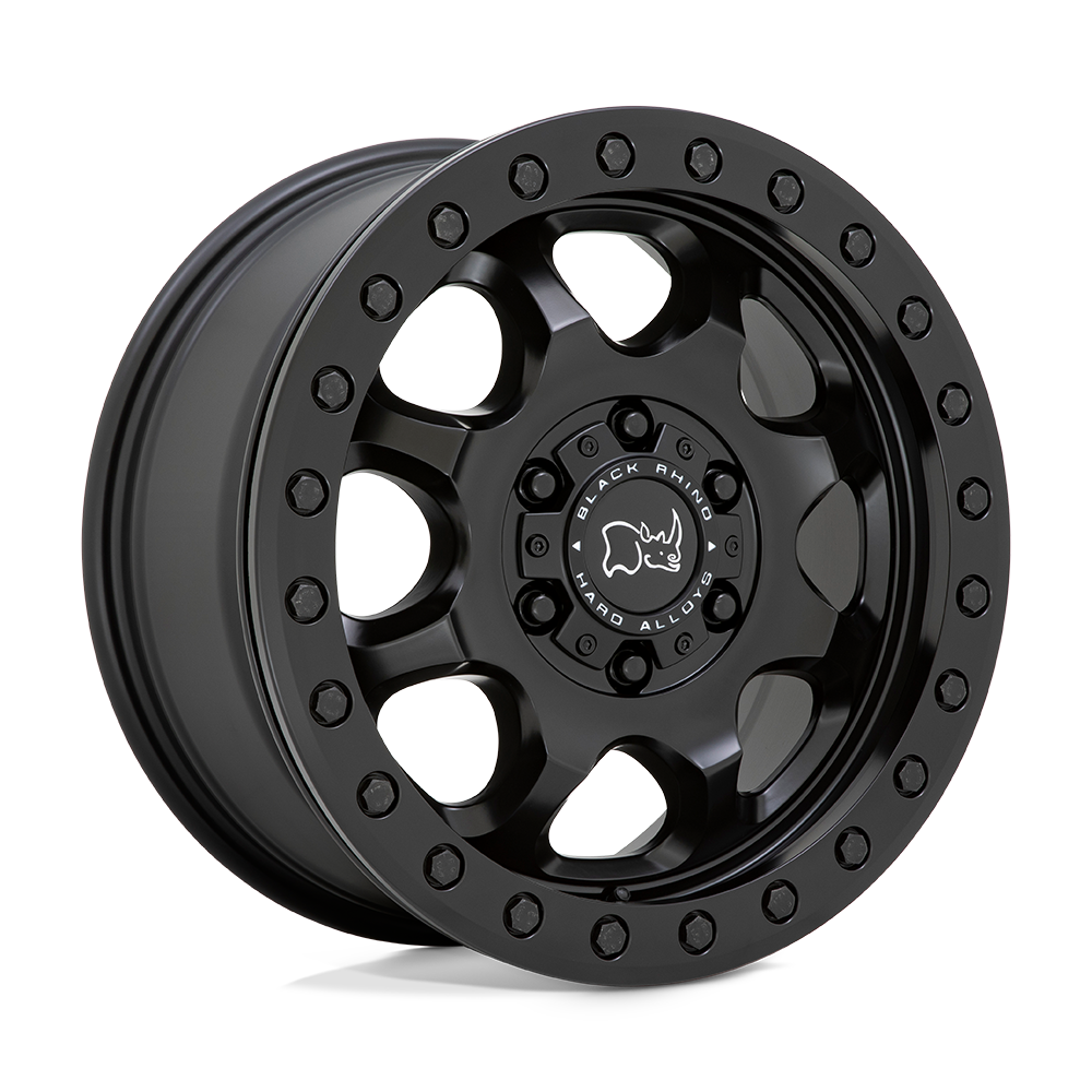 Black Rhino Hard Alloys Venture Beadlock 17X8 6X130 +38MM Matte Black
