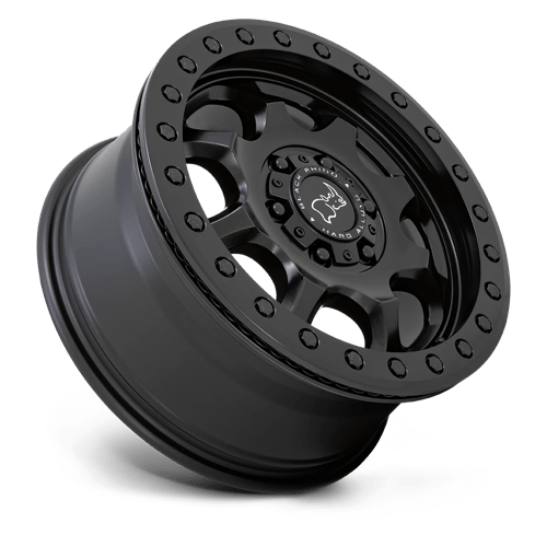 Black Rhino Hard Alloys Venture Beadlock 17X8 6X130 +38MM Matte Black