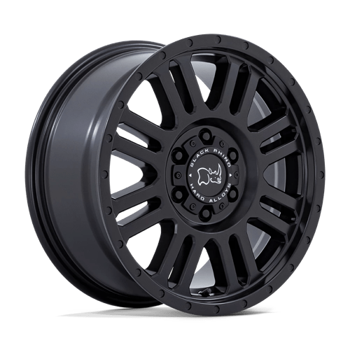 Black Rhino Hard Alloys Yellowstone 17X8 6X130 +38MM Matte Black