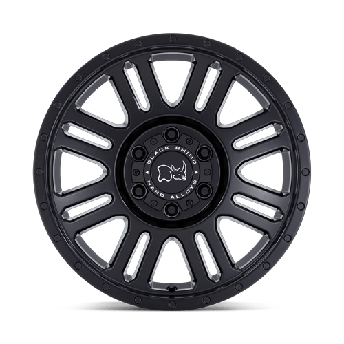 Black Rhino Hard Alloys Yellowstone 16X8 5X130 +45MM Matte Black
