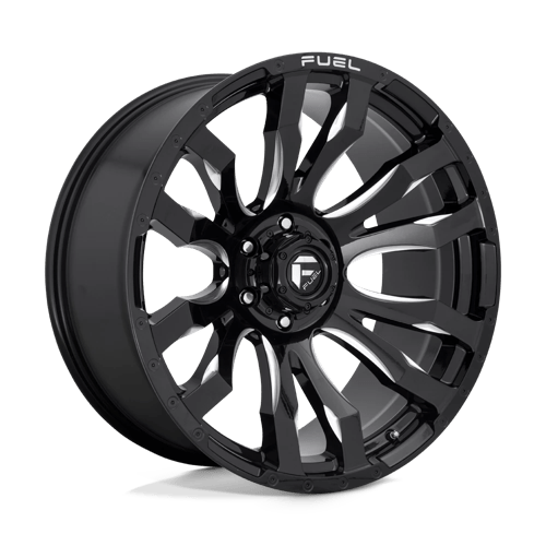 Fuel Off-Road Aluminum Wheels 16X8 Blitz D673 Gloss Black Milled