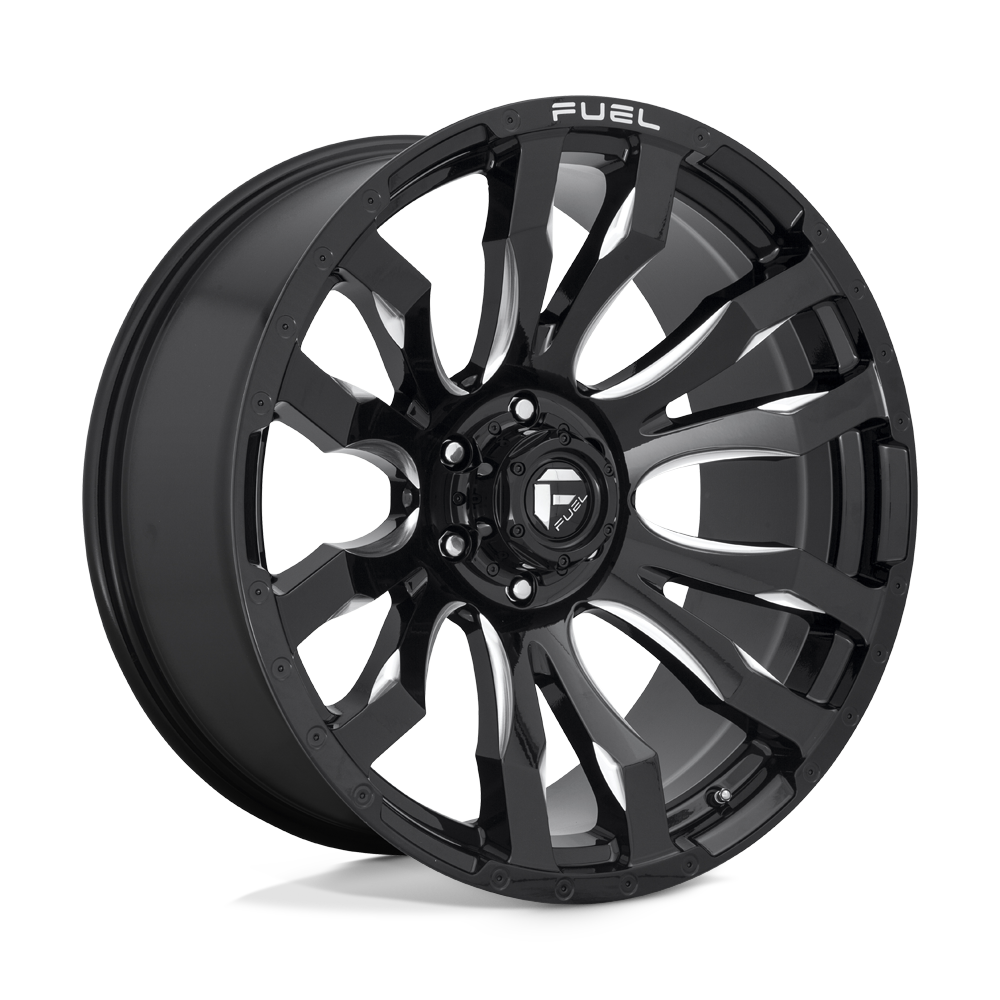 Fuel Off-Road D673 18X9 Gloss Black Milled 8x170 +20mm
