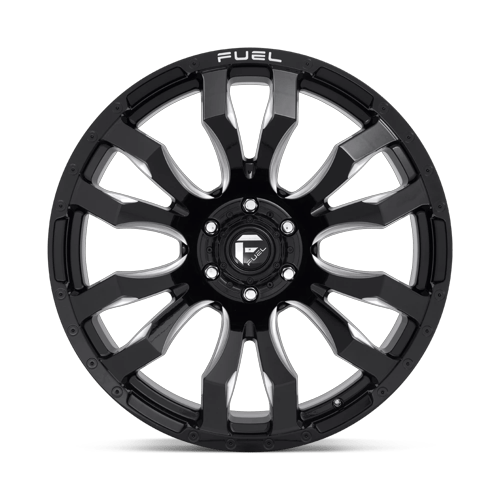 Fuel Off-Road D673 18X9 Gloss Black Milled 8x170 +20mm