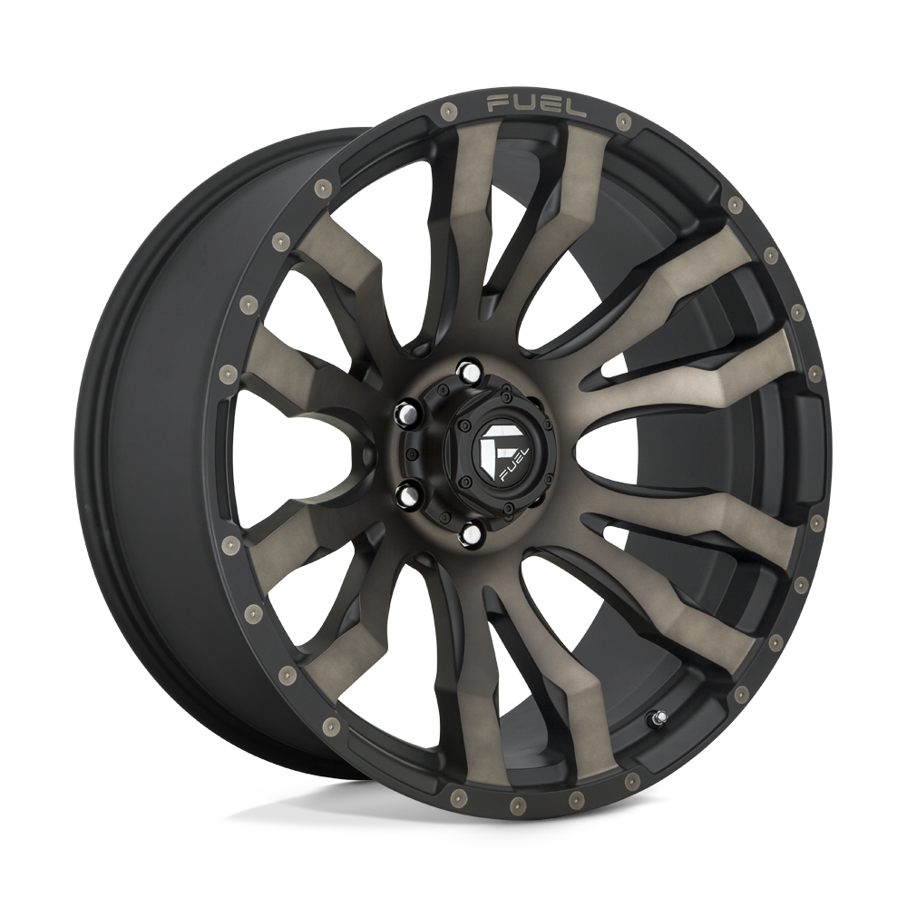 Fuel Off-Road D674 22X10 Matte Black Double Dark Tint 6x139.7 -18mm
