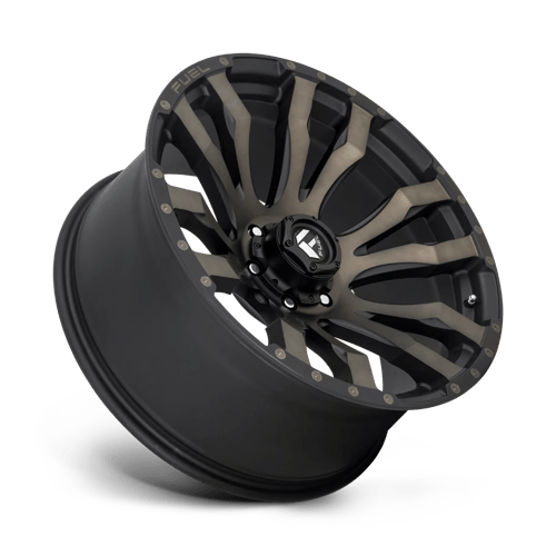 Fuel Off-Road D674 22X10 Matte Black Double Dark Tint 6x135 -18mm