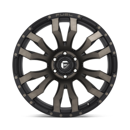 Fuel Off-Road D674 22X10 Matte Black Double Dark Tint 6x139.7 -18mm
