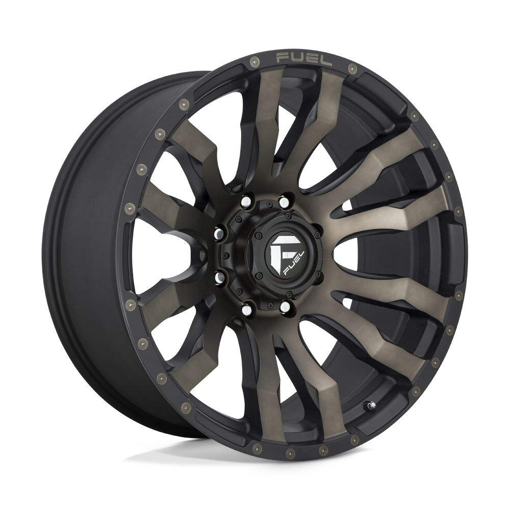 Fuel Off-Road D674 22X12 Matte Black Double Dark Tint 6x139.7 -44mm