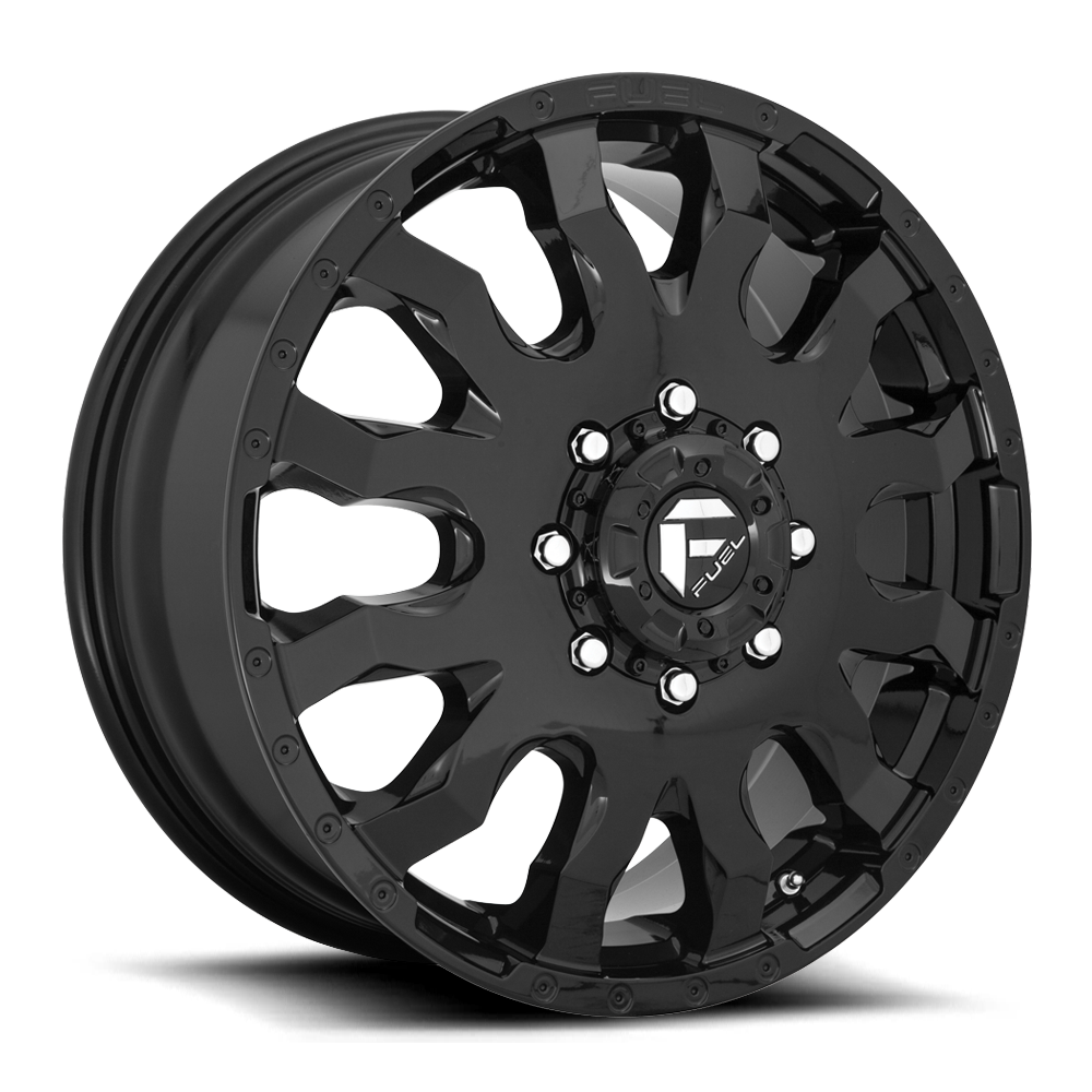 Fuel Off-Road D675 20X8.25 Gloss Black 8x170 +105mm