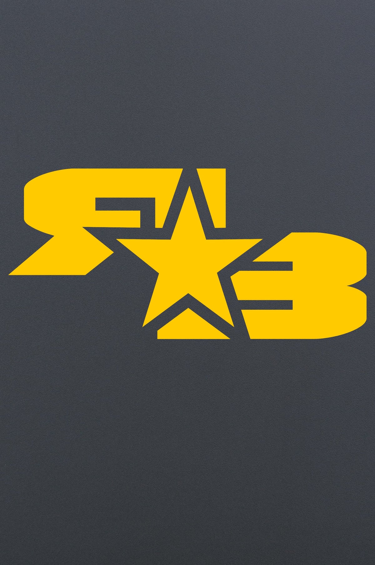 BLACK W/ YELLOW LOGO