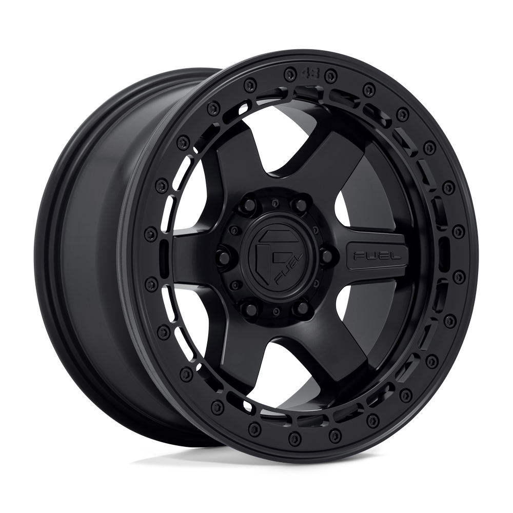 Fuel Off-Road D122 17X8.5 Matte Black W/ Matte Black Ring 6x139.7 0mm