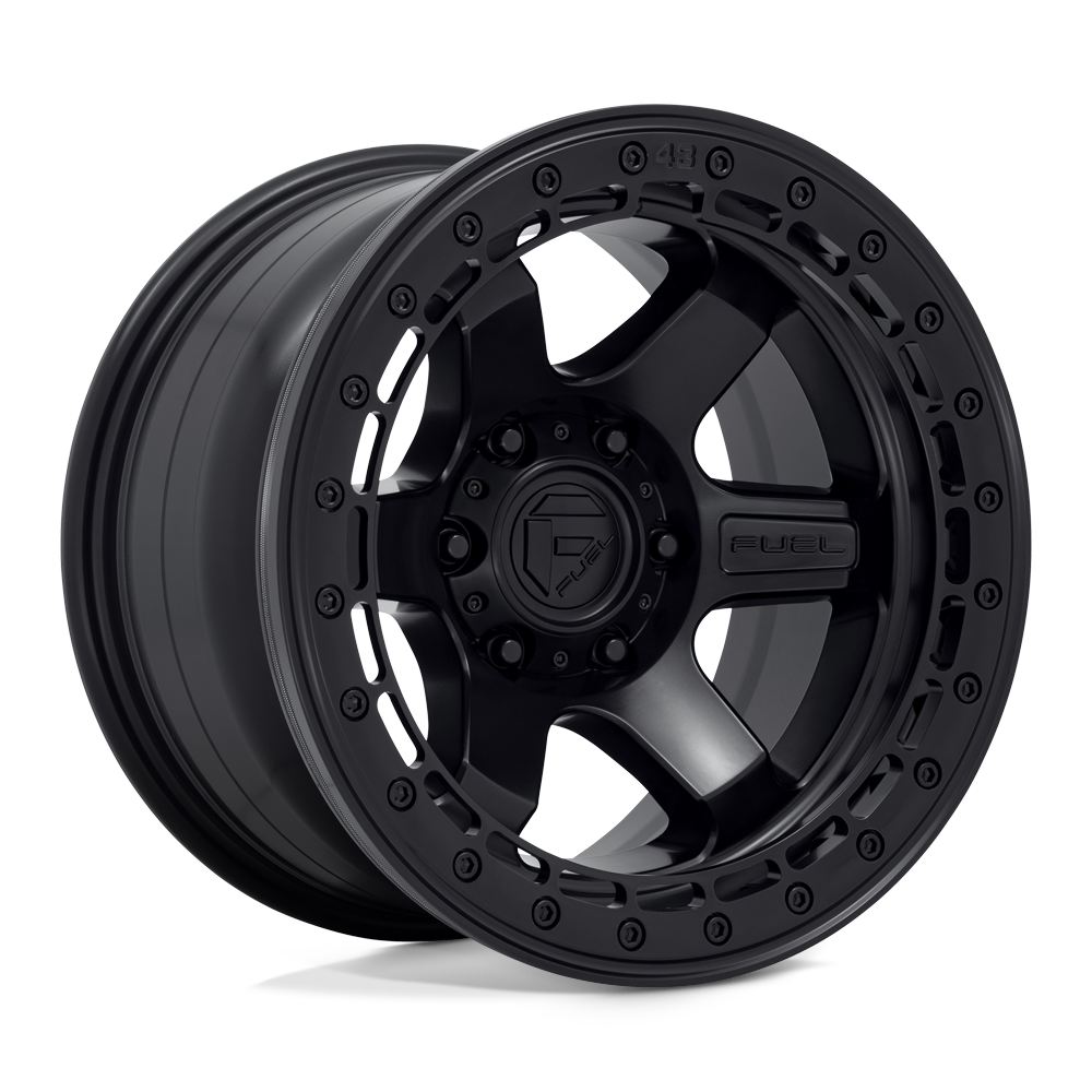 Fuel Off-Road D122 17X9 Matte Black W/ Matte Black Ring 6x139.7 -15mm