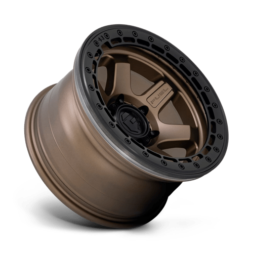 Fuel Off-Road D124 17X9 Matte Bronze W/ Matte Black Ring 5x127 -15mm