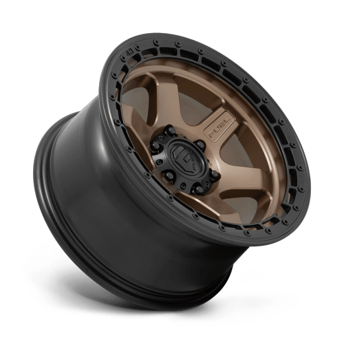 Fuel Off-Road D751 17X9 Matte Bronze W/ Black Ring 6x135 +1mm