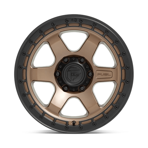 Fuel Off-Road D751 18X9 Matte Bronze W/ Black Ring 5x127 -12mm