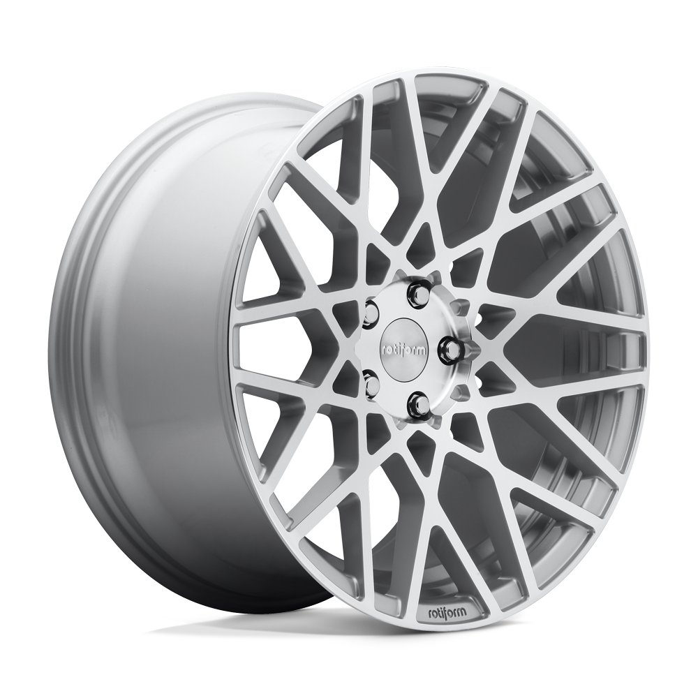Rotiform R110 Blq 18X8.5 5X112 +45MM Gloss Silver Machined
