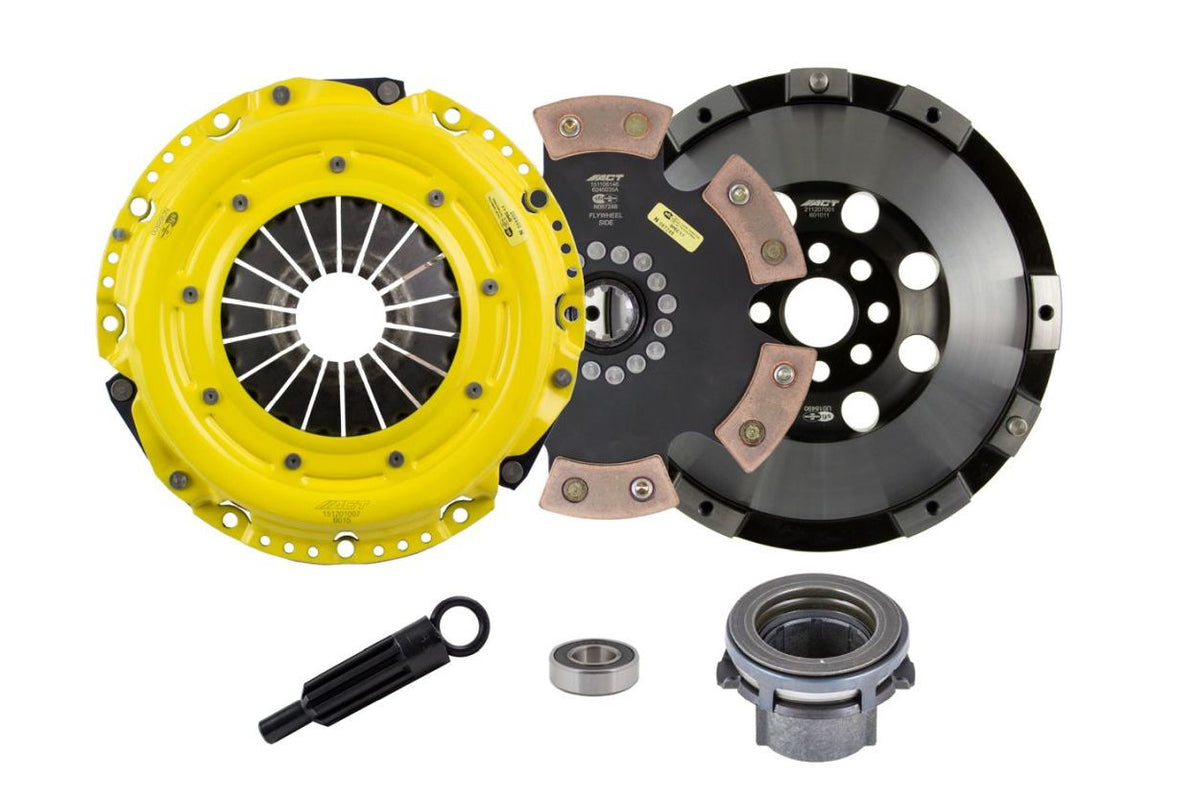 ACT 1991 BMW 525i Base 2.5 L6 GAS FI 2494cc HD/Race Rigid 6 Pad Kit - BM12-HDR6