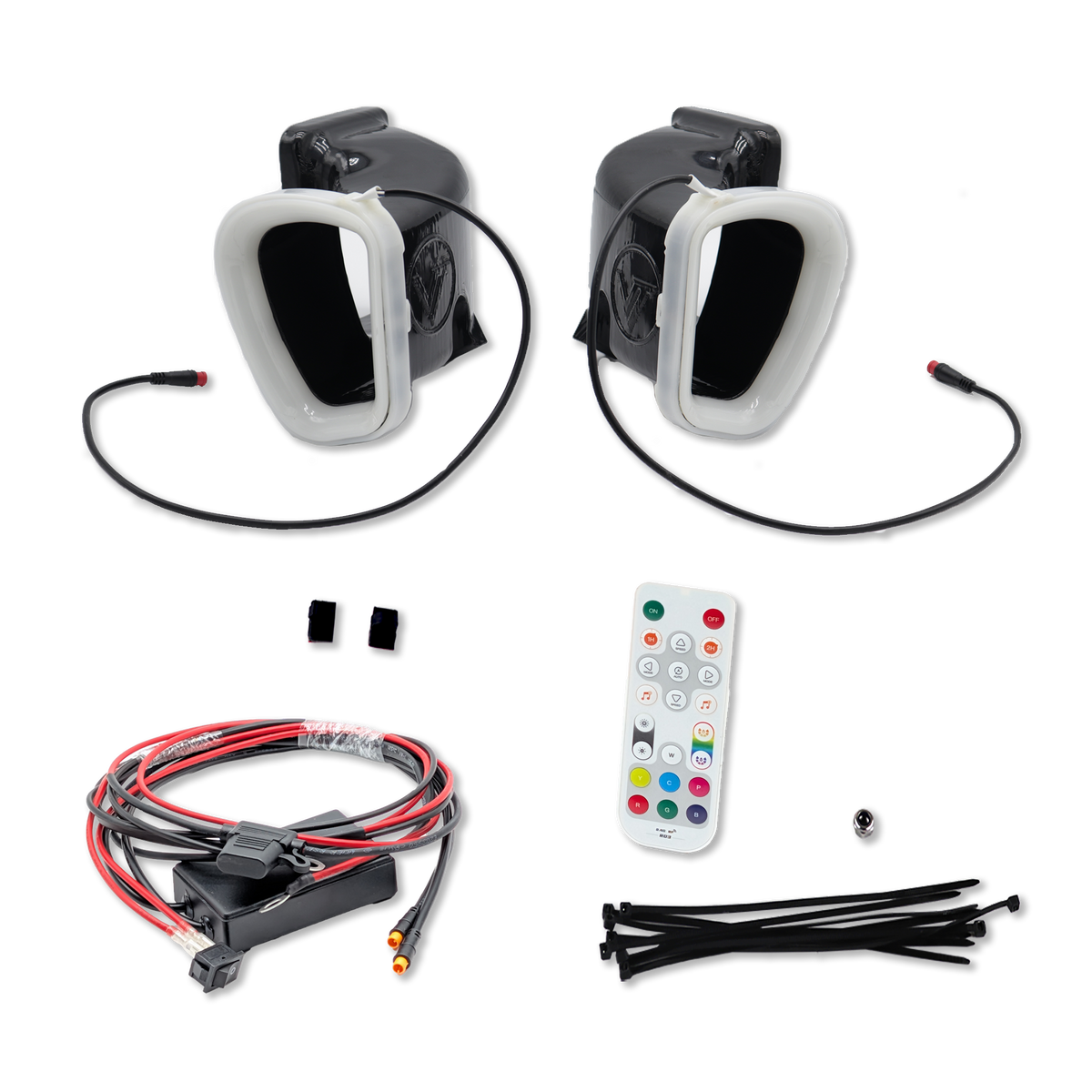 2012-2019 BMW F30 (3-Series) and 2013-2020 BMW F32 (4-Series) Dual BIG MOUTH LIT KIT Ram Air Intake Snorkels
