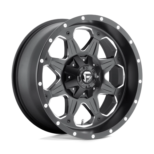 Fuel Off-Road Aluminum Wheels 20X9 Boost D534 Matte Black Milled