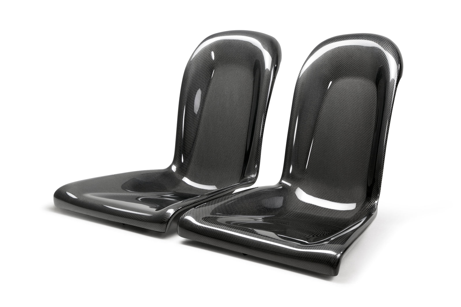 Seibon 09-10 Nissan GTR R35 OEM Style Back Seats (Pair) - BSP0910NSGTR