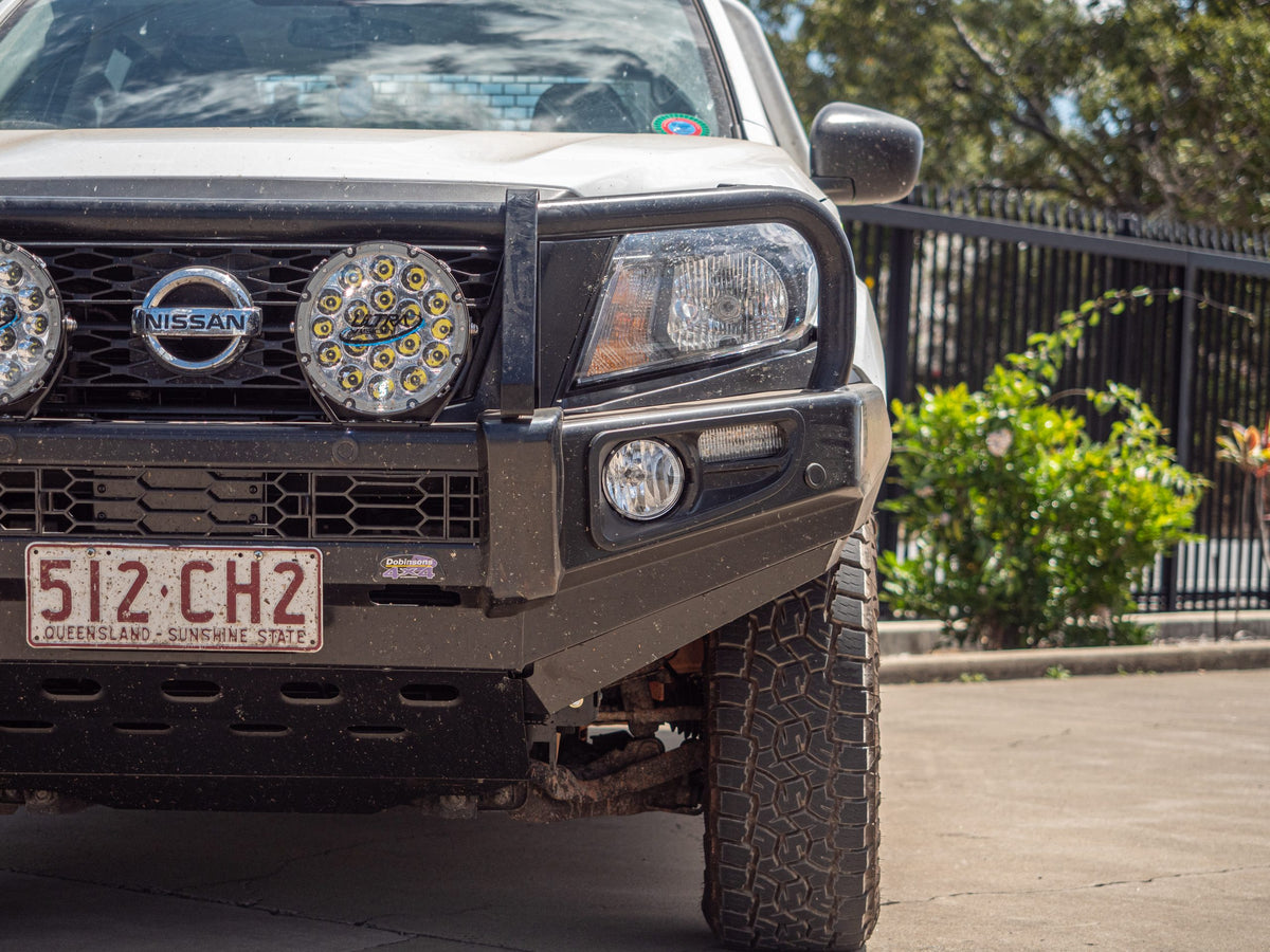 DOBINSONS BULL BAR BLACK DELUXE FOR NISSAN NAVARA/FRONTIER D23/NP300 2015-2020 - BU45-3700