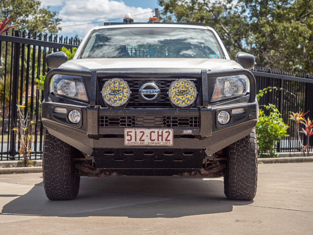 DOBINSONS BULL BAR BLACK DELUXE FOR NISSAN NAVARA/FRONTIER D23/NP300 2015-2020 - BU45-3700