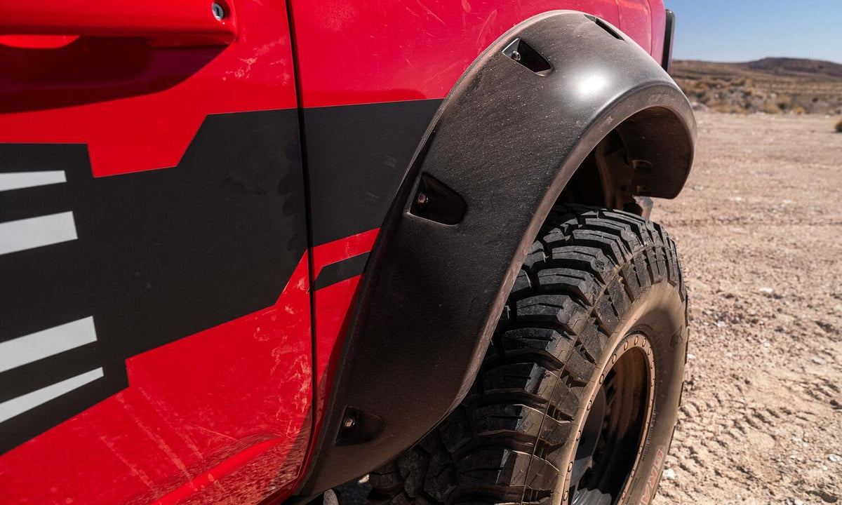 Bushwacker 21-22 Ford Bronco (2 Door) Pocket Style Fender Flares - 4pc Smooth - 20965-02