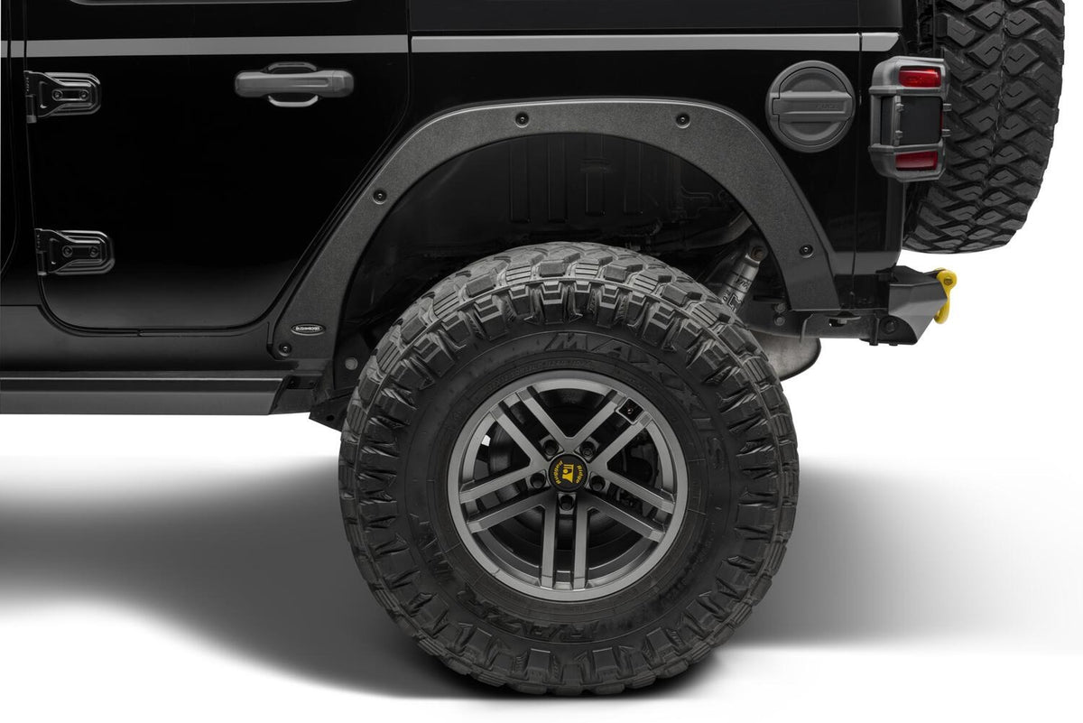 Bushwacker Trail Armor Fender Delete Kit 18-21 Jeep Wrangler JL 2DR/4DR - 14096