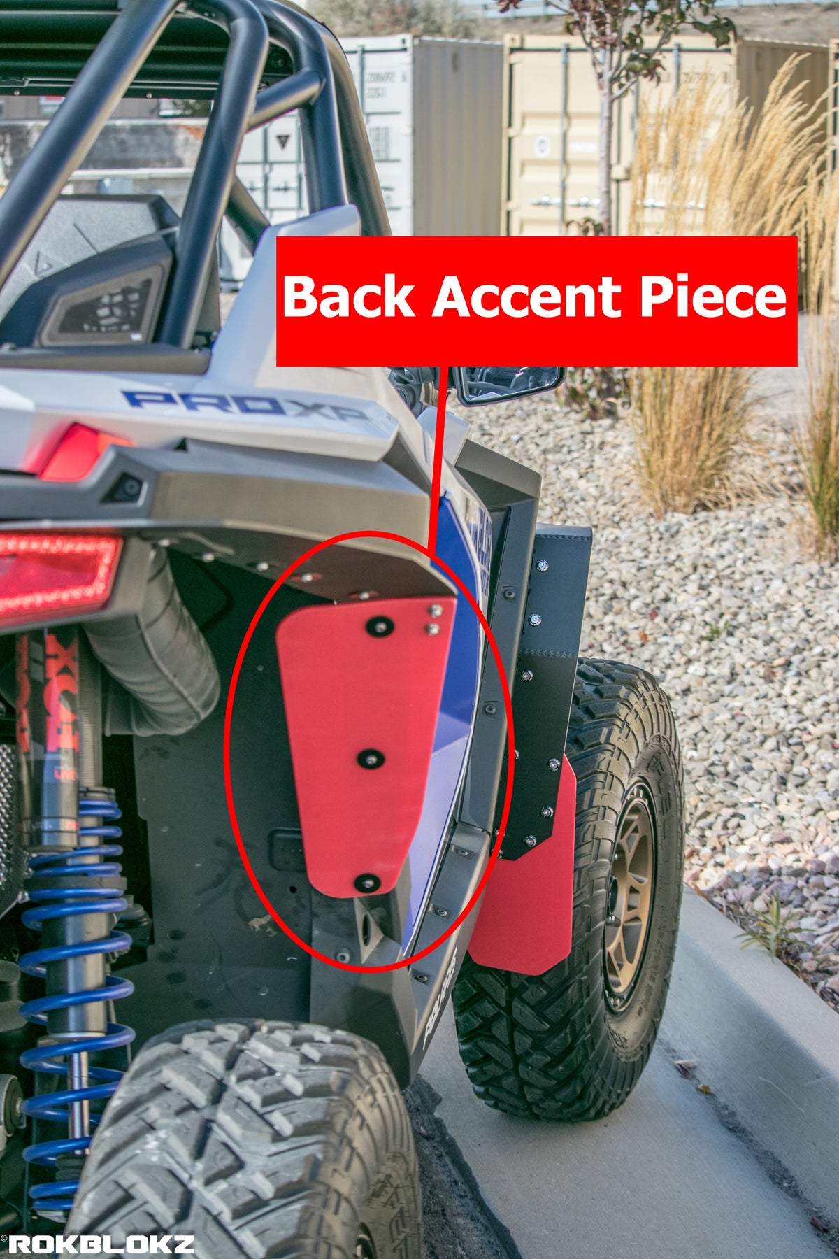 RokBlokz Polaris RZR Pro XP Mud Flap/Fender Extension Replacement Parts