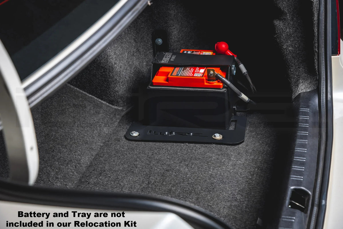 Mele Design - MeLe x iWire 900 Series Battery Relocation Kit for 2004- 2008 Forester by Mele Design - installed view