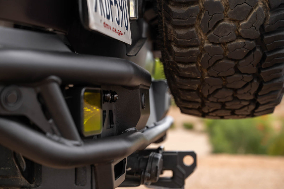 DV8 Offroad - 2021-2026 Ford Bronco Rear Tube Bumper - RBBR-08