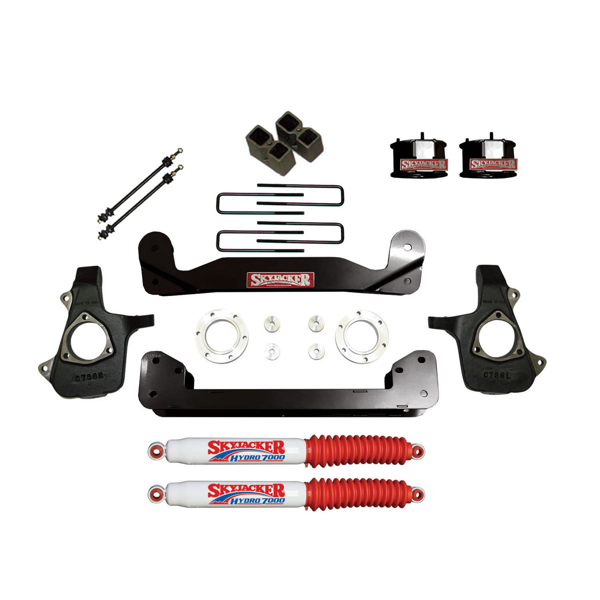 Skyjacker 4"KT,SPCR,STL,14>K1500HYDRO - C14460PK-H