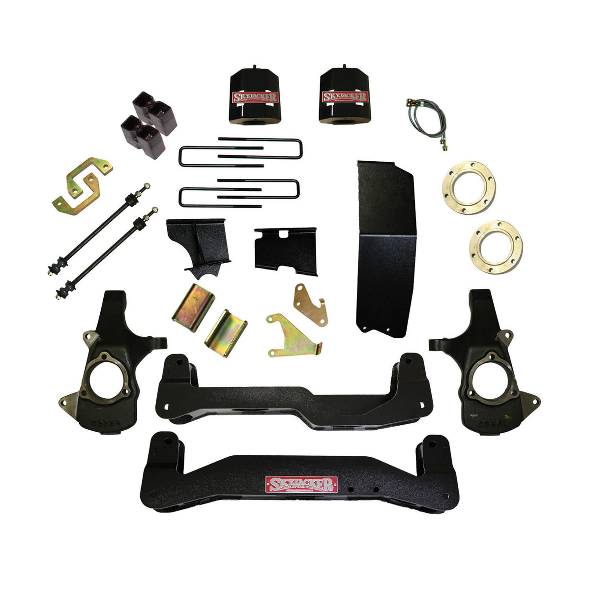 Skyjacker 6-7"KT,SPA,ALUM,14>GMBLK MA - C14660APK-B