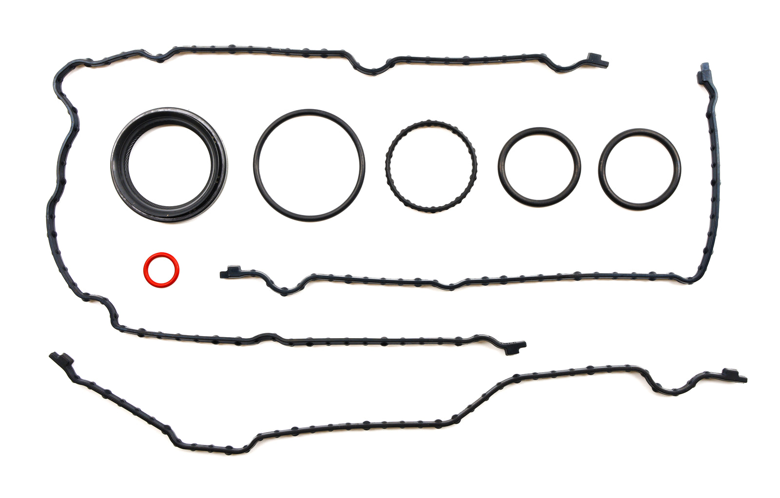 Cometic Ford 5.0L Gen-1/Gen-2 Coyote Modular V8 Timing Cover Gasket Set - C15493 for 2011-2021 Ford F 150 - front view