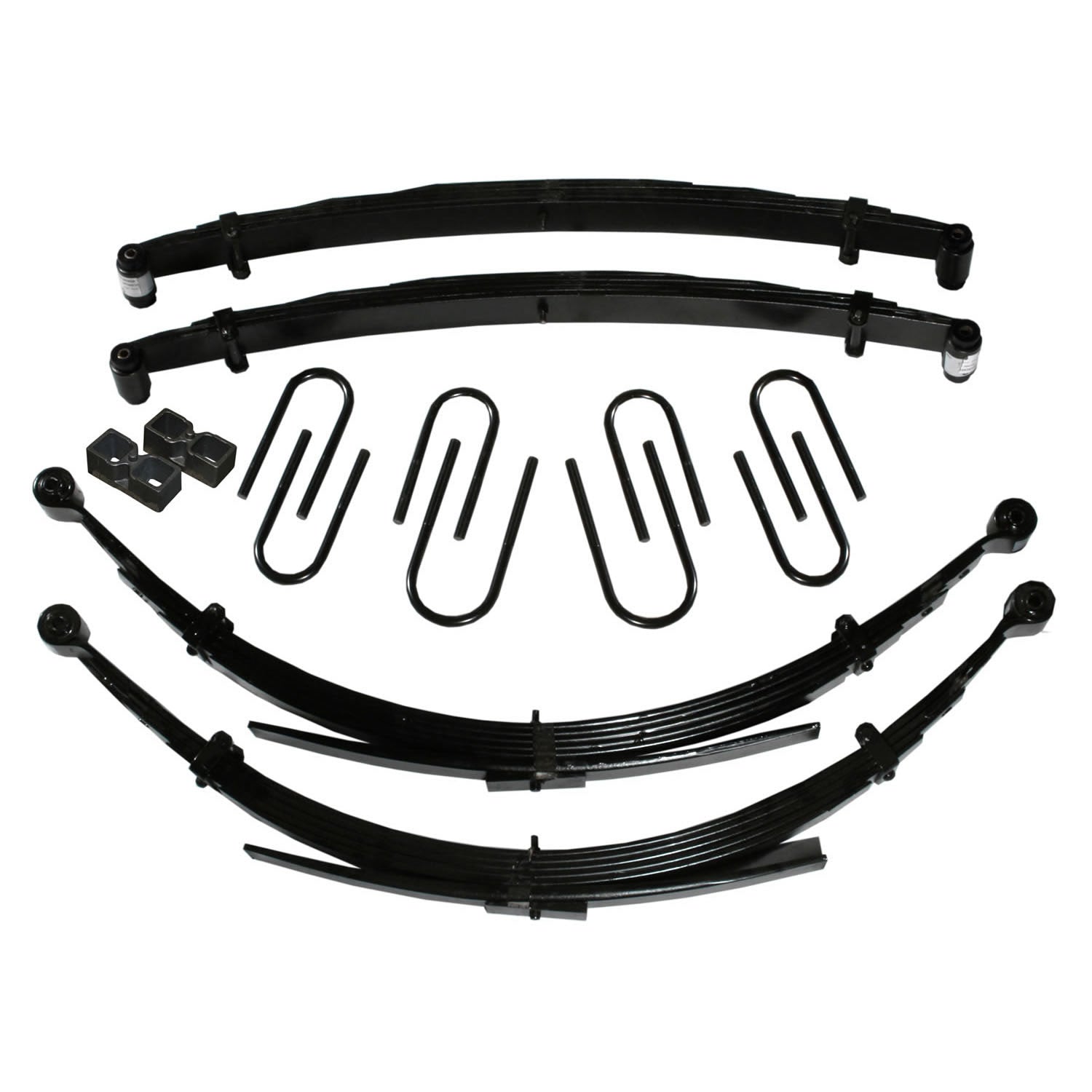 Skyjacker 73-87 GM 1/5T Suburban 8in. Suspension Lift System with Black MAX Shocks - C180AKSD-B
