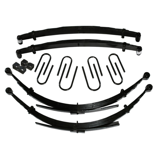 Skyjacker 73-87 GM 1/5T Suburban 8in. Suspension Lift System with Black MAX Shocks - C180AKSD-B