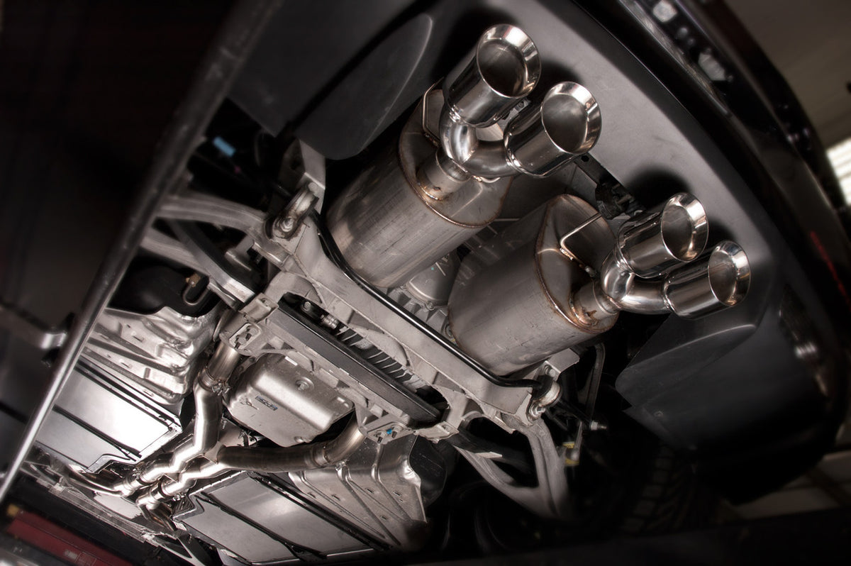 Stainless Works - 2009-13 Corvette 6.2L Catback - C609CBQUAD