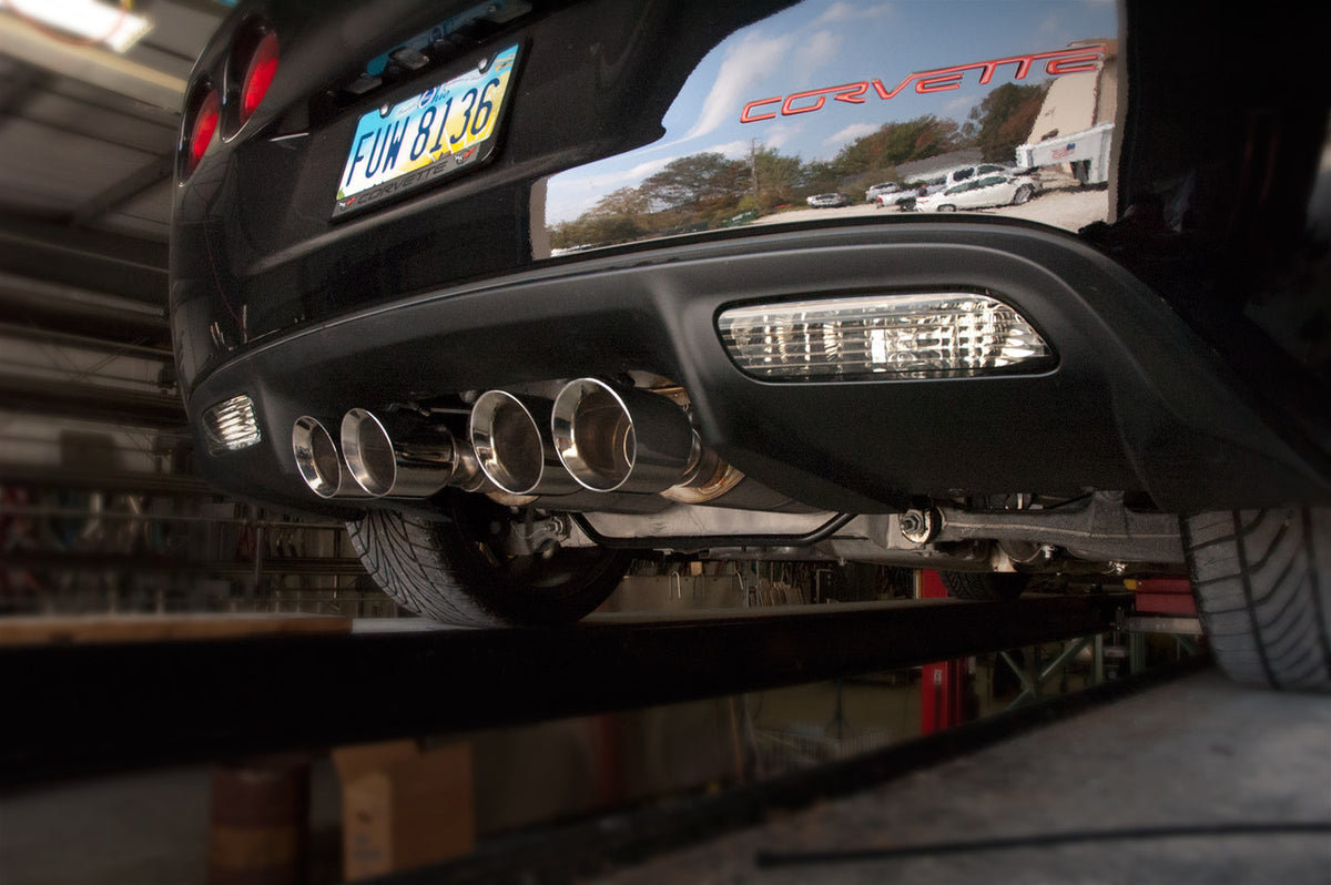 Stainless Works - 2009-13 Corvette 6.2L Catback - C609CBQUAD