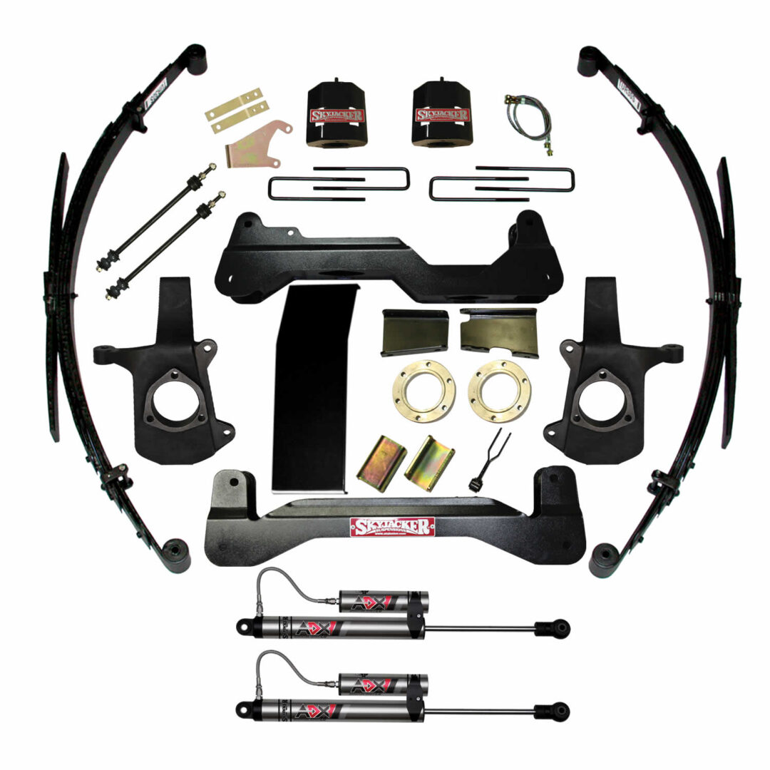 Skyjacker 07-13 Chevrolet Silverado 1500 6 In Suspension Lift Kit W/ Adx M2.0 Alum Monotube Shocks